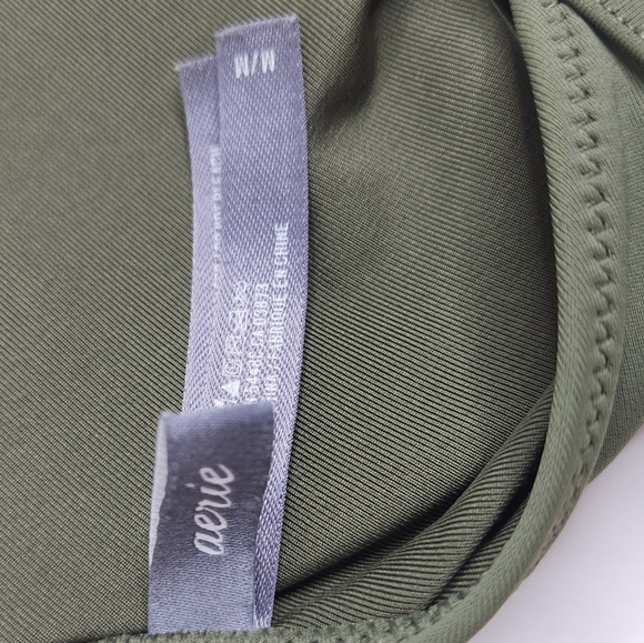 AERIE Army Green Bikini Top - Picture 5 of 5